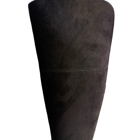 INC International Concepts Women's Size 5 Roann Knee High Boots Black Suede NWB - Picture 2 of 14